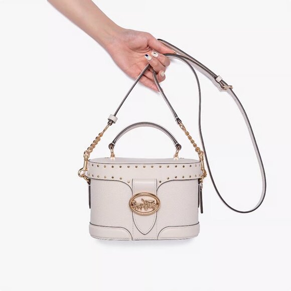 COACH Georgie Gem Crossbody Bag With Rivets by COACH NEW YORK - Picture 6 of 7